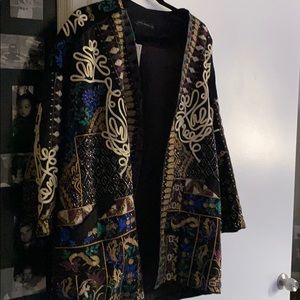 Zara velvet jacket
